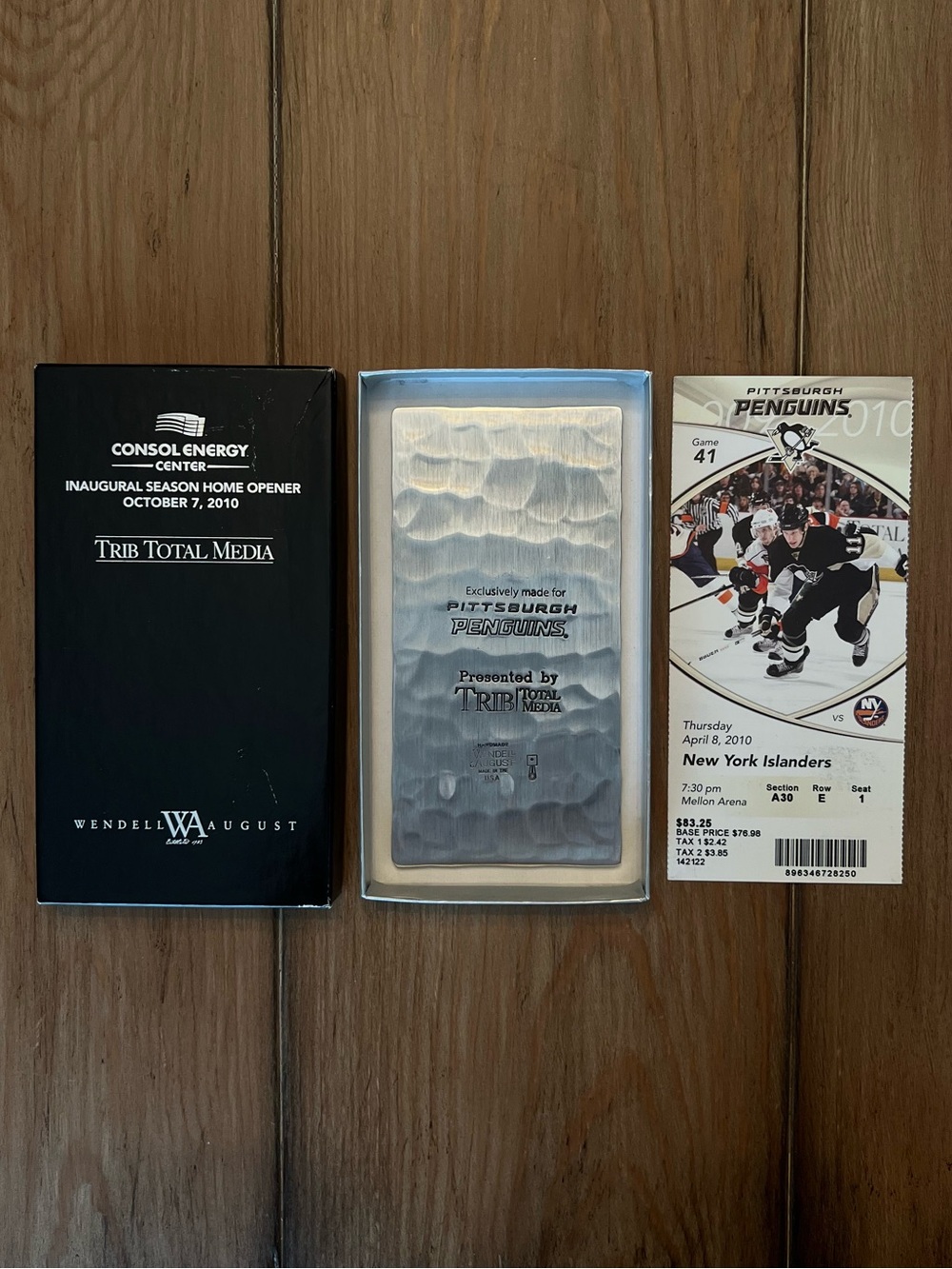 Pittsburgh Penguins vs New York Islanders Final Game Ticket - Collectors Item - Picture 2 of 2